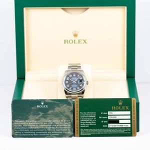 Rolex Datejust 36 116200 Blue Dial Watch