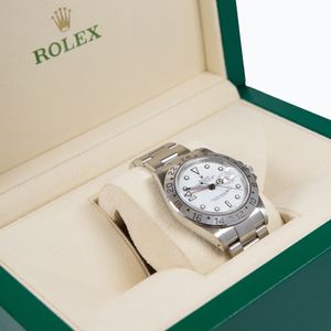 Rolex Explorer II 16570 White Dial Watch
