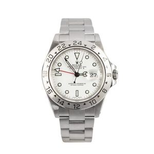 Rolex Explorer II 16570 White Dial Watch