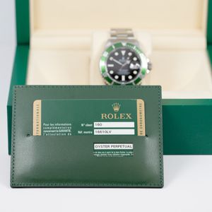Rolex Submariner 16610LV 'Kermit' Black Dial Watch