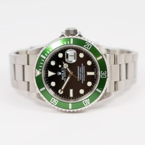 Rolex Submariner 16610LV 'Kermit' Black Dial Watch