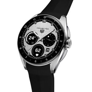 Preview image of TAG Heuer Connected Calibre E5 40mm Steel Black Rubber Strap Watch 