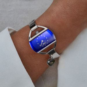 Storm Temptress Charm Lazer Blue Watch