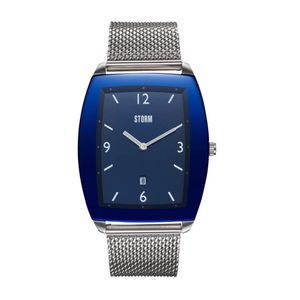 Preview image of Storm Zyone 38mm Blue Steel Quartz Mesh Bracelet Watch