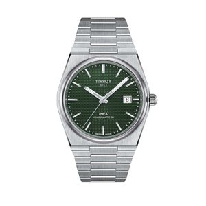 Preview image of Tissot PRX Powermatic 80 40mm Gents Green Dial Bracelet Watch 