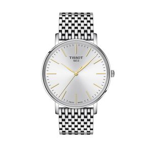 Preview image of Tissot T-Classic Everytime 40mm Steel & Gold Quartz Bracelet Watch