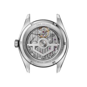 TAG Heuer Carrera Day-Date 41mm TH31-02 Black & Blue Automatic Strap Watch 