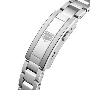 TAG Heuer Aquaracer Professional 200 34mm Solargraph Mother of Pearl Diamond Bezel Bracelet Watch 