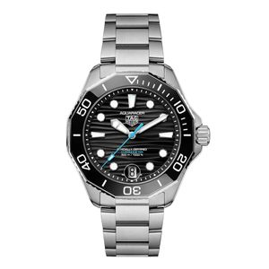 Preview image of TAG Heuer Aquaracer Professional 300 42mm Date Black Automatic Bracelet Watch