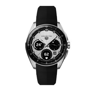 Preview image of TAG Heuer Connected Calibre E5 40mm Steel Black Rubber Strap Watch 