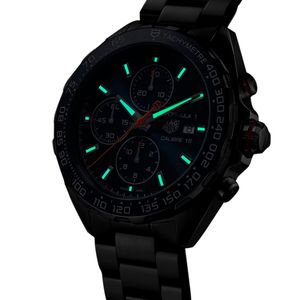TAG Heuer Formula 1 Blue Calibre 16 Chronograph Watch Peter Jackson