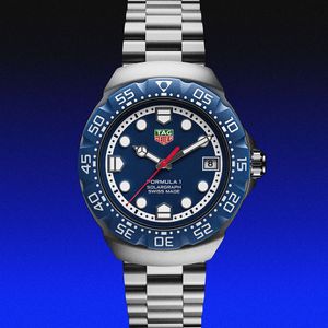 Preview image of TAG Heuer Formula 1 Solargraph Quartz 38mm Blue Bracelet Watch