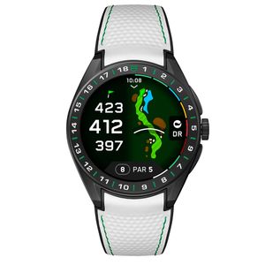 Preview image of TAG Heuer Connected Calibre E5 Golf 45mm Titanium White Strap Watch 