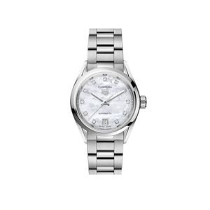 Preview image of Tag Heuer Carrera 29mm Steel Diamond Set Calibre 9 Automatic Bracelet Watch
