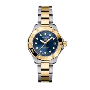Preview image of TAG Heuer Aquaracer Professional 200 34mm Diamond Blue Bi-Colour Solargraph Quartz Watch