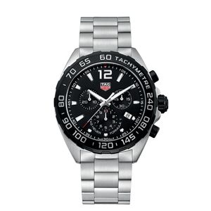 Preview image of TAG Heuer Formula 1 43mm Steel Black Quartz Bracelet Chronograph Watch