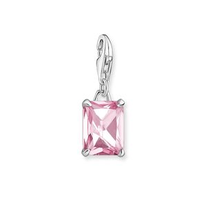 Preview image of Thomas Sabo Heritage Pink Stone Silver Charm