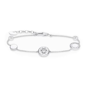 Preview image of Thomas Sabo Circles White Stones Silver Bracelet