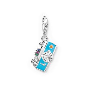 Preview image of Thomas Sabo Blue Enamel Camera Silver Charm