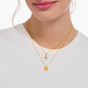 Thomas Sabo Heart Gold Plated Pendant Necklace