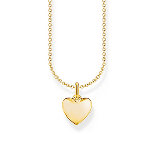 Preview image of Thomas Sabo Heart Gold Plated Pendant Necklace