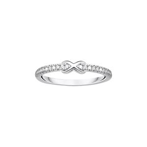 Preview image of Thomas Sabo Silver Infinity Cubic Zirconia Ring-54