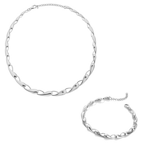 Preview image of Hot Diamonds Tide Necklace & Bracelet Gift Set