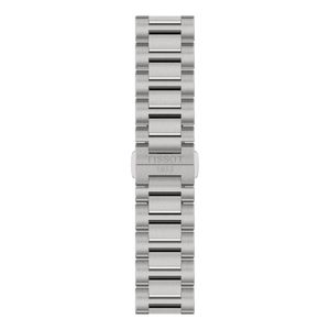 Tissot PRC 100 39mm Silver Steel Solar Quartz Bracelet Watch 