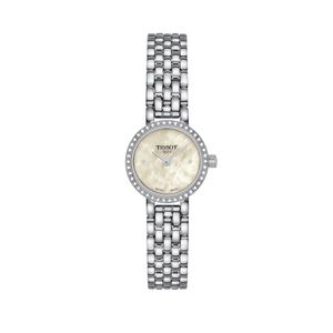 Preview image of Tissot Lovely Round 19.5mm Mother of Pearl Diamond Set Quartz Bracelet Watch