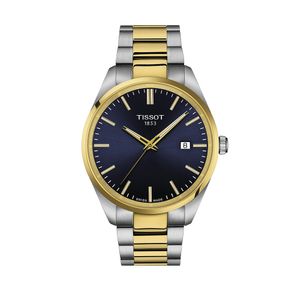 Preview image of Tissot PR100 40mm Steel Two Tone Blue Quartz Bracelet Watch