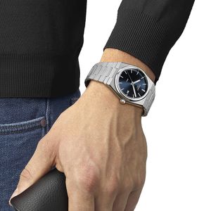 Tissot PRX 40 205 40mm Steel Blue Quartz Bracelet Watch