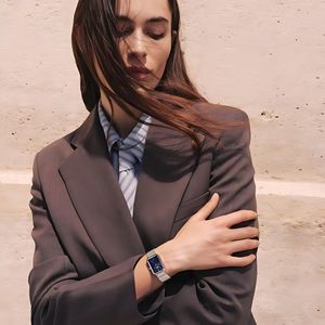 Preview image of Tissot SRV 21.80mm Blue Steel Quartz Bracelet Watch 