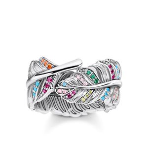 Preview image of Thomas Sabo Sterling Silver Hummingbird Feather Ring
