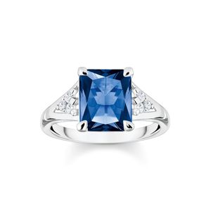 Preview image of Thomas Sabo Deep Blue Stone Silver Ring