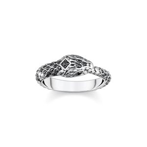 Preview image of Thomas Sabo Blackened Snake Silver Ring