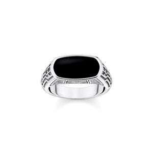 Preview image of Thomas Sabo Black Onyx Silver Ring