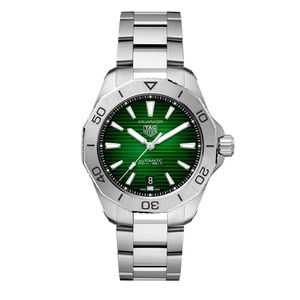 Preview image of TAG Heuer Aquaracer Professional 200 40mm Steel Green Calibre 5 Bracelet Watch