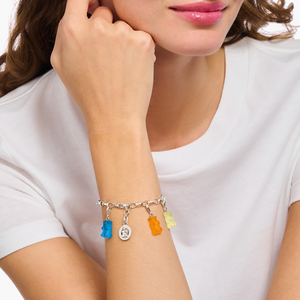 Thomas Sabo x Haribo My Goldbear Silver Charm Bracelet 