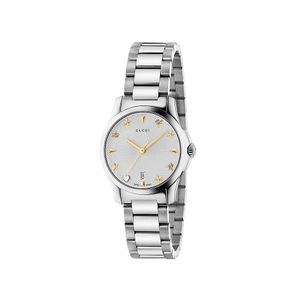 Preview image of Gucci G-Timeless 27mm Steel Silver Quartz Bracelet Watch