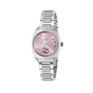 Preview image of Gucci Interlocking 29mm Pink Diamond Quartz Bracelet Watch
