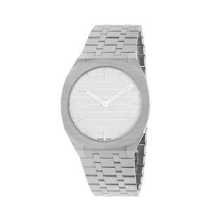 Preview image of GUCCI 25H 38mm Steel Silver Quartz Bracelet Watch 