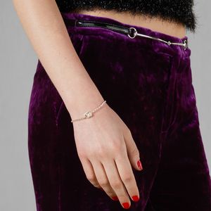 Gucci GG Marmont Silver Bracelet 
