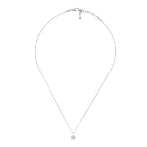 Preview image of Gucci GG Running 18ct White Gold Diamond Necklace