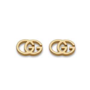Preview image of Gucci GG Running Tissue 18ct Gold Stud Earrings