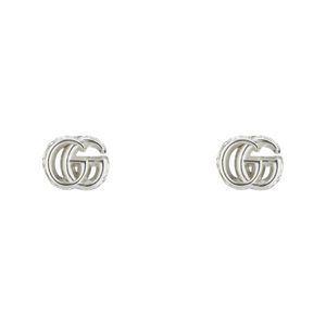 Preview image of Gucci GG Marmont Sterling Silver Stud Earrings