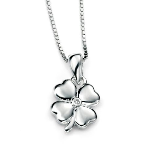 gucci four leaf clover necklace
