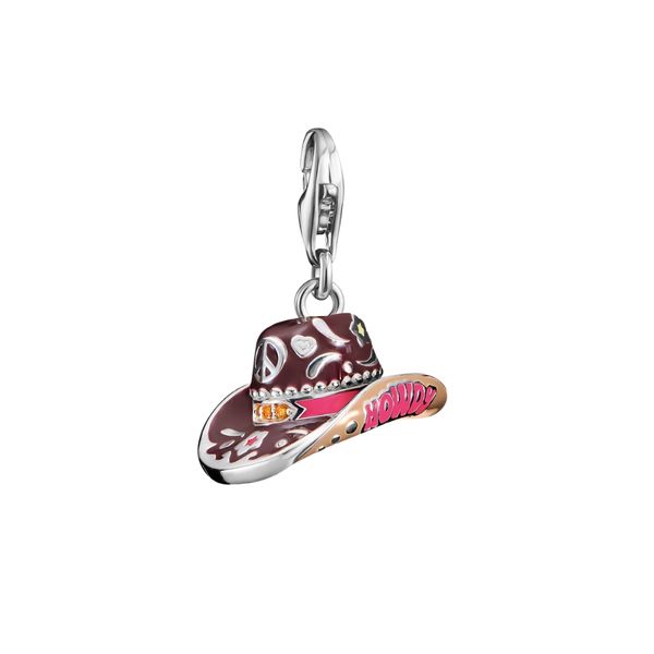 Thomas Sabo Cowboy Hat Silver Charm 