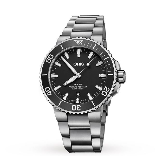 Oris aquis sale date 43mm