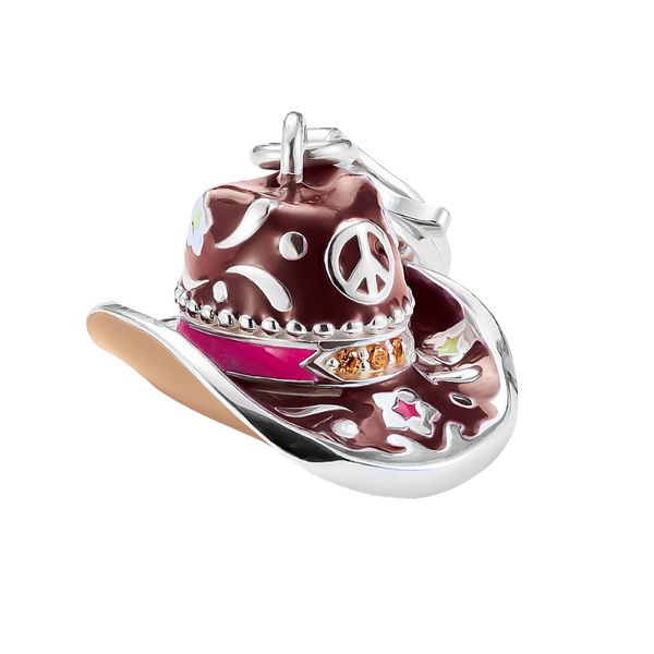 Thomas Sabo Cowboy Hat Silver Charm 