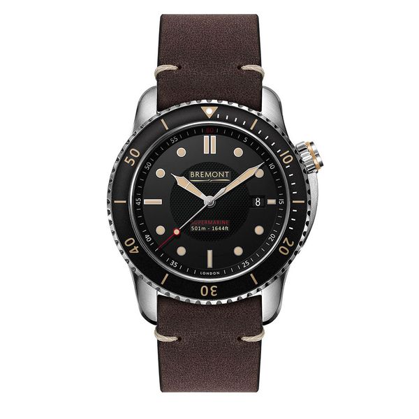 Bremont Supermarine S501 Brown Leather Strap Watch